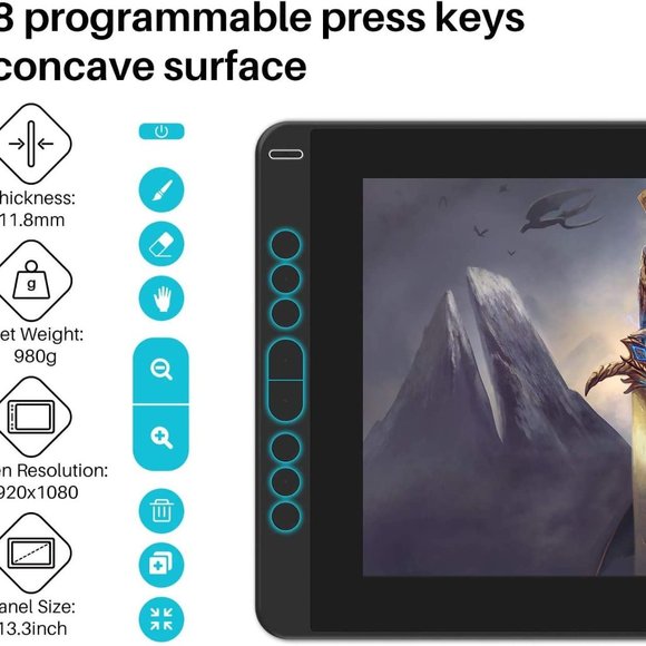 graphic design tablet with screen under $200 graphic design tablet with screen under $200